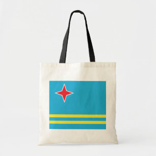 Aruba-Qualitäts-Flagge Tragetasche