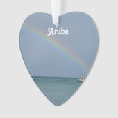 Aruba-Regenbogen Ornament (Vorderseite)