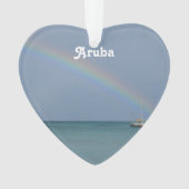 Aruba-Regenbogen Ornament (Vorderseite)