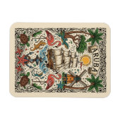 Aruba Reise Magnet (Horizontal)
