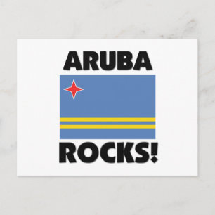 Aruba Rocks Postkarte