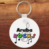 Aruba Rocks Schlüsselanhänger (Vorderseite)
