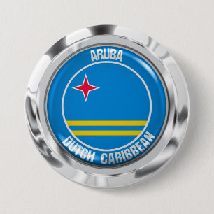 Aruba RundEmblem Button
