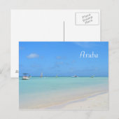 Aruba Sailboarding Postcard Postkarte (Vorne/Hinten)