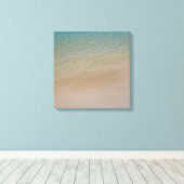 Aruba Sandy Beach Blue Ocean Leinwanddruck (Insitu (Holzboden))