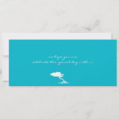 ARUBA Save the Date Boarding Pass (Rückseite)