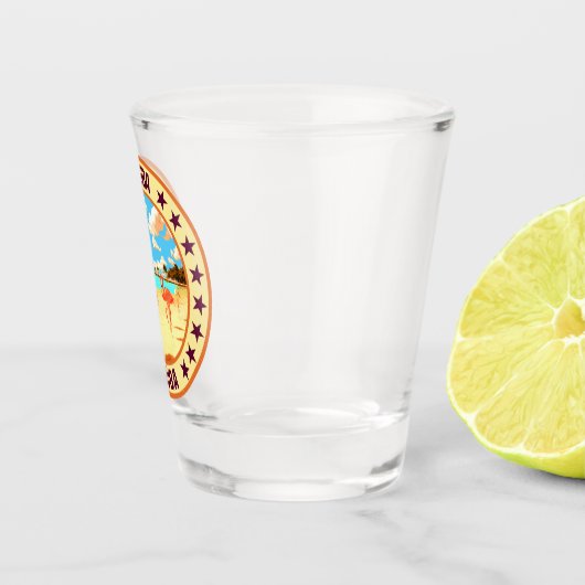 Aruba Schnapsglas (Rechts)