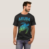 Aruba Sea Turtle Cruise Vacation T-Shirt (Vorne ganz)