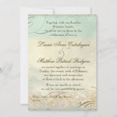 Aruba Sea Turtle Moderner Küstenstrand Einladung (Vorderseite)