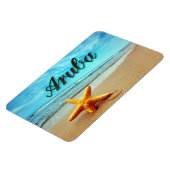 Aruba-Seestern Magnet (Linke Seite)
