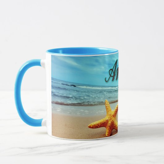 Aruba-Seestern Tasse (Links)