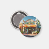 Aruba Shop Magnet (Vorderseite/Rückseite)