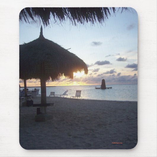 Aruba-Sonnenuntergang, 2006 Mousepad (Vorne)