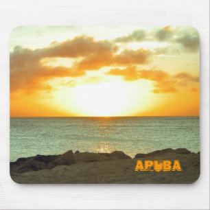 Aruba-Sonnenuntergang Mousepad