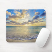 Aruba-Sonnenuntergang über beweglichem Meer Mousepad (Mit Mouse)