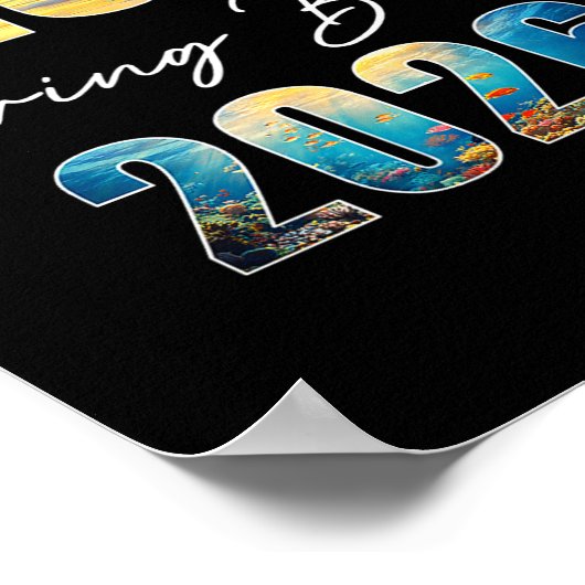 Aruba Spring Break 2026 Summer Vacation Beach Poster (Ecke)