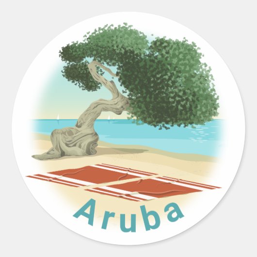 Aruba Sticker (Vorderseite)