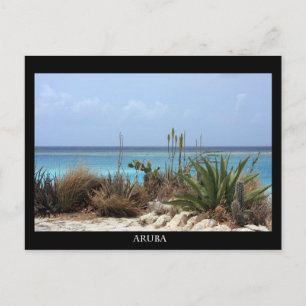 Aruba Strand Postkarte