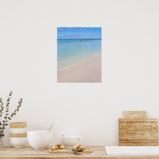 Aruba, Strand und Meer 2 Poster (Küche)