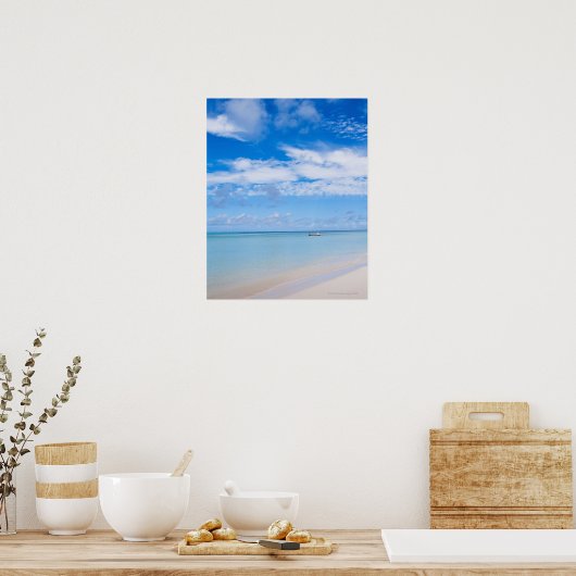 Aruba, Strand und Meer Poster (Küche)