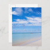 Aruba, Strand und Meer Postkarte (Vorne/Hinten)