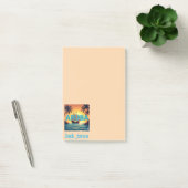 Aruba-Strandfarbe personalisieren Post-it Klebezettel (Büro)