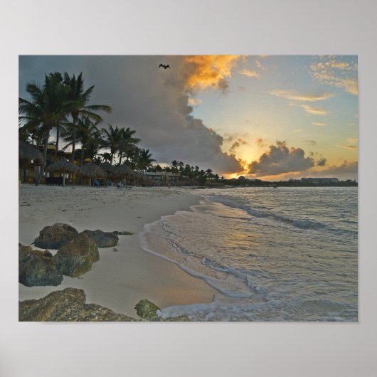 Aruba Sunrise Poster (Vorne)