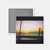 Aruba Sunset Magnet (Vorderseite/Rückseite)