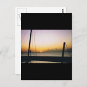 Aruba Sunset Postkarte (Vorne/Hinten)