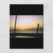 Aruba Sunset Postkarte (Vorderseite)