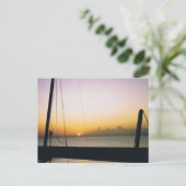 Aruba Sunset Postkarte (Stehend Vorderseite)