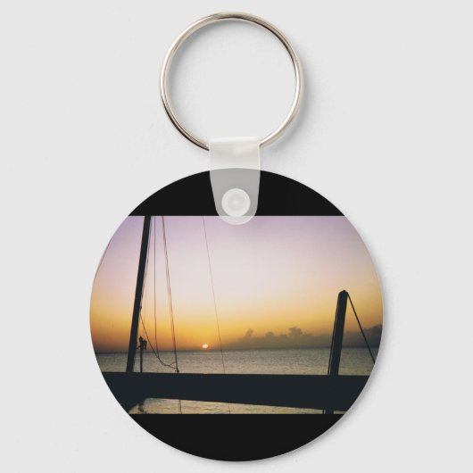 Aruba Sunset Schlüsselanhänger (Vorderseite)