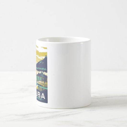Aruba Tasse - Größe 11oz (Mittel)