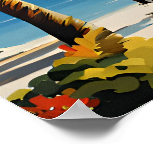 Aruba Travel Poster (Ecke)