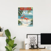 Aruba - Tropisches Paradies Poster (Heimbüro)