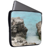 Aruba-Ufer Laptopschutzhülle (Vorne Rechts)
