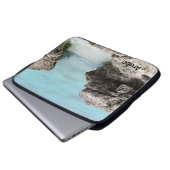 Aruba-Ufer Laptopschutzhülle (Vorne Knopf)