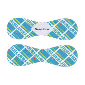 Aruba und Aruban Flag mit Ihrem Namen Baseball (Paneele)