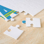 Aruba und Aruban Flag Personalisiert Puzzle (Seite)