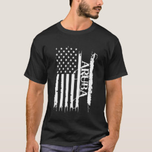 Aruba United Staaten beklagt US-Flagge T-Shirt