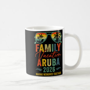 Aruba-Urlaub 2026 passende Familiensommergruppe Kaffeetasse