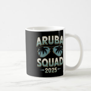Aruba Urlaub Squad 2025 Matching Family Vacation Kaffeetasse