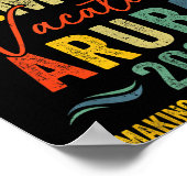 Aruba Vacation 2026 Matching Family Group Summer Poster (Ecke)