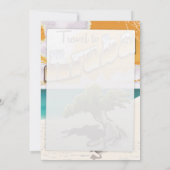 Aruba Vintager Strandausdruck (Rückseite)