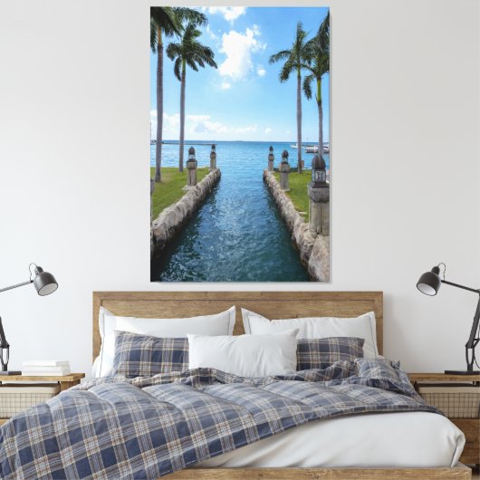 Aruba Waters Leinwanddruck (Insitu (Schlafzimmer))
