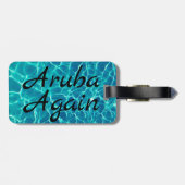 Aruba Wieder Gepäckanhänger (Rückseite horizontal)