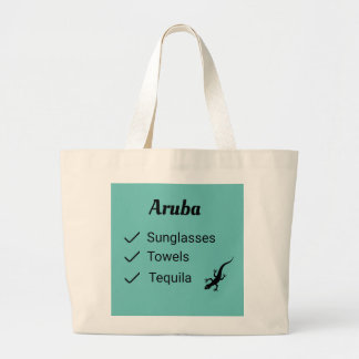Aruba Wieder Tote Bag Jumbo Stoffbeutel