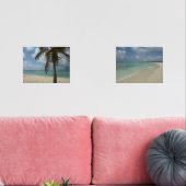 Aruban Beach I Beautiful Nature Szene Bilderwand Sets (Wohnzimmer)