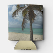 Aruban Beach I Beautiful Nature Szene Dosenkühler (Rückseite)