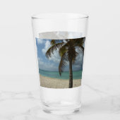 Aruban Beach I Beautiful Nature Szene Glas (Vorderseite)